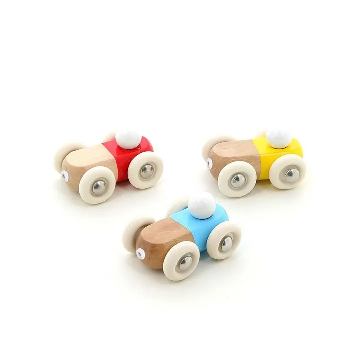 Mini voiture en bois - Vilac - Moit-moit - Rouge - 7 cm - Pour enfants à partir de 24 mois-1