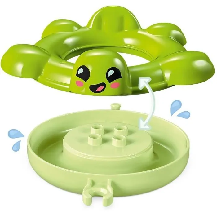 LEGO® DUPLO 10989 Le Parc Aquatique, Jouet pour Enfants Dès 2 Ans, Jeu d'Eau pour Baignoire-3