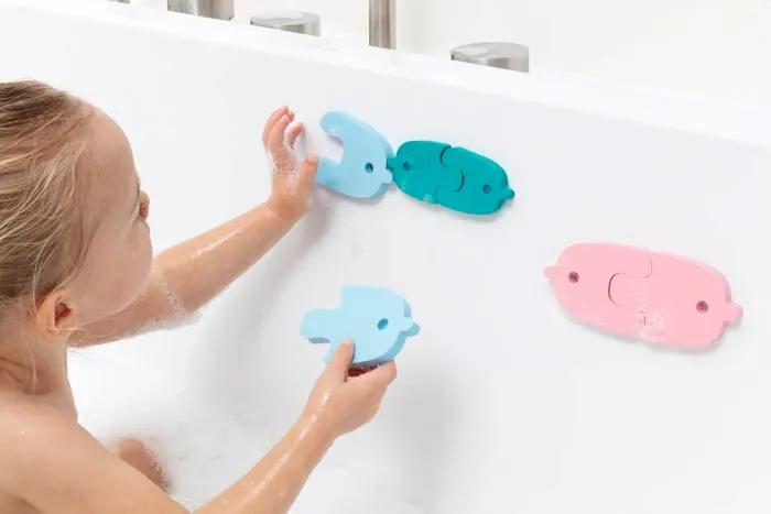 Quut - Puzzle de bain - Baleines-2