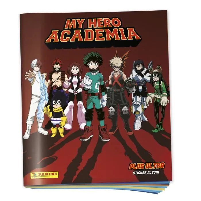 Album + porte-cartes - PANINI - My Hero Academia - 200 stickers et 50 cartes-0