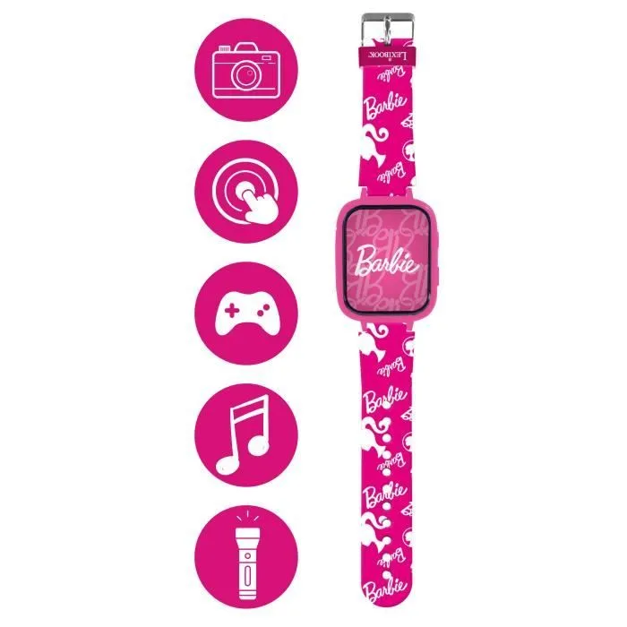 Montre avec écran couleurs Barbie avec camera et carte mémoire de 8 Go-1