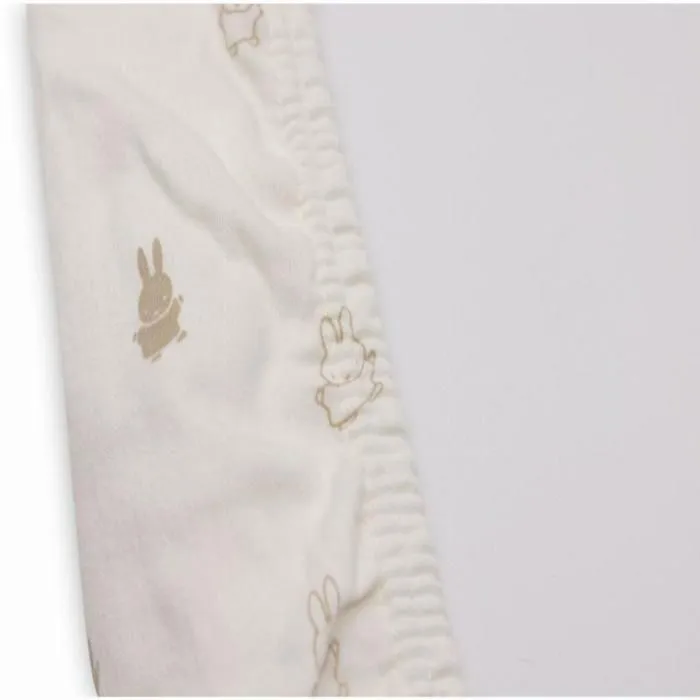 Housse matelas à langer - JOLLEIN - Happy Miffy Nougat Beige - Jersey - Bébé-3