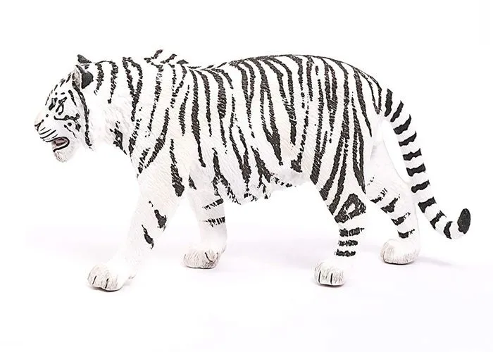 Schleich Figurine 14731 - Animal de la savane - Tigre blanc mâle-3