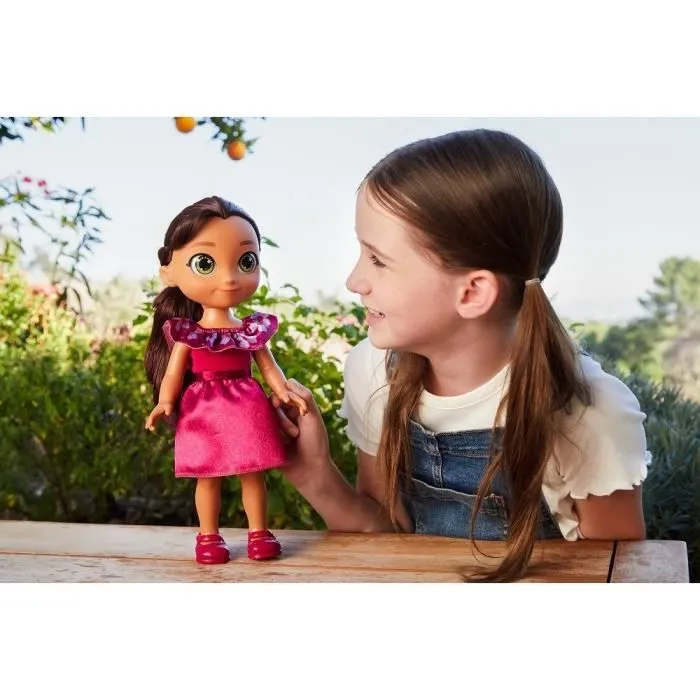 Poupée Grande Lucky - SPIRIT - MATTEL - 36 cm - Robe à épaules dénudées ornée de volants et de jolies fleurs-2