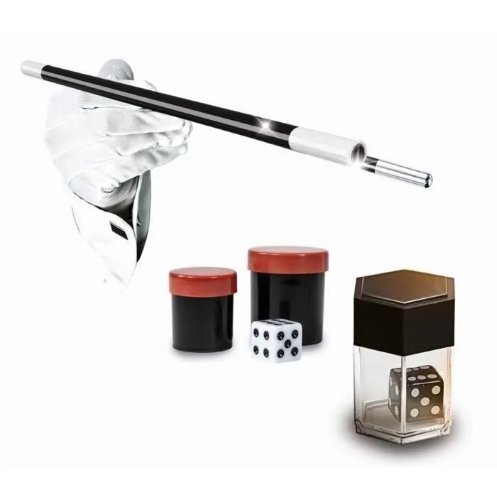 Clementoni - Coffret des dés magiques - 20 tours - Dés 7 ans-1