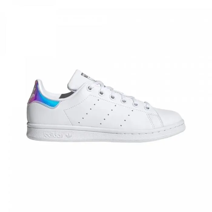 Basket - adidas Originals - STAN SMITH Junior - Blanc - Tige synthétique - Semelle OrthoLite-0