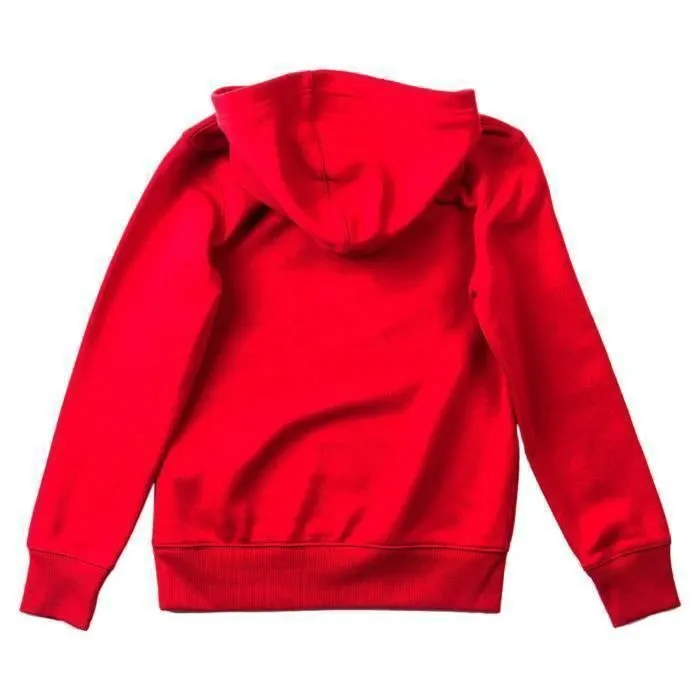 Sweat à Capuche Enfant - CONVERSE - Rouge - Manches longues - Confort exceptionnel-1