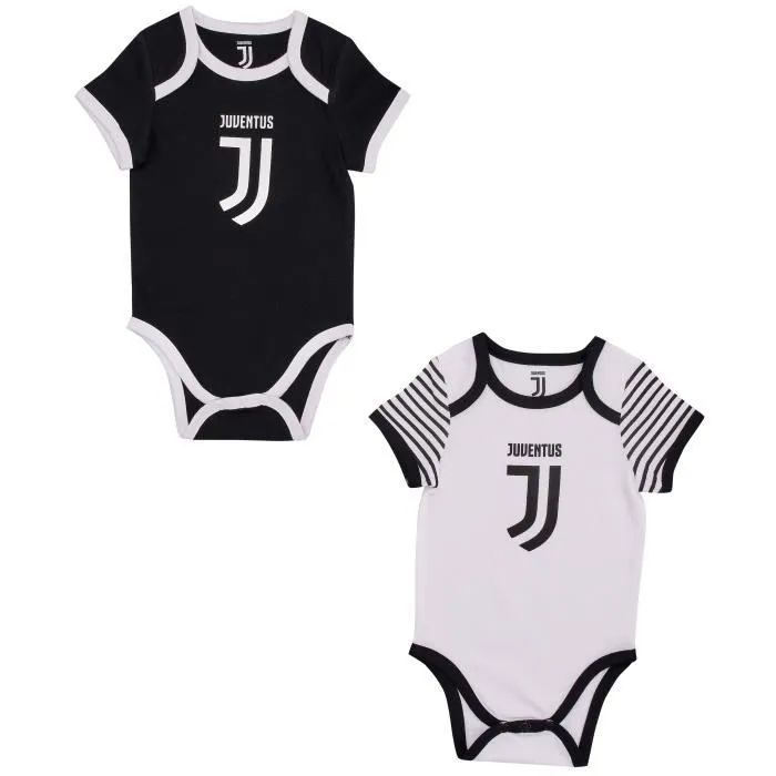 Set de 2 x body JUVE - Collection officielle Juventus - bébé garçon-2