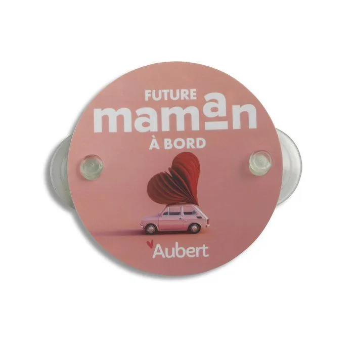 AUBERT CONCEPT Bébé à bord / Future maman à bord réversible-2