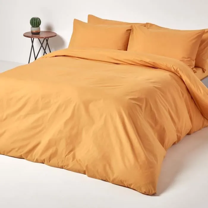 Drap-housse uni Jaune Moutarde 100% coton égyptien 200 fils Matelas épais 90 x 190 cm-3