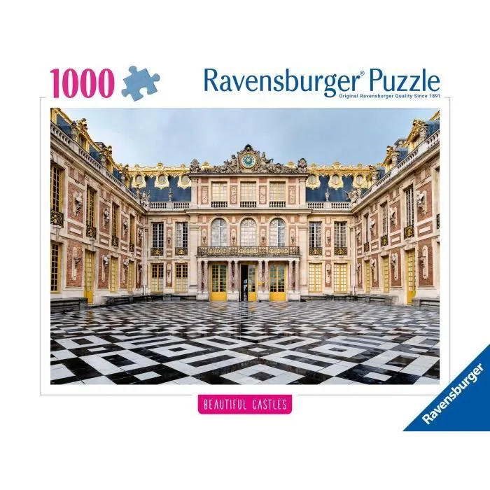 Puzzle 1000 pièces Château de Versailles, France, Collection Highlight, dès 14 ans, Château, 12001315, Ravensburger-1