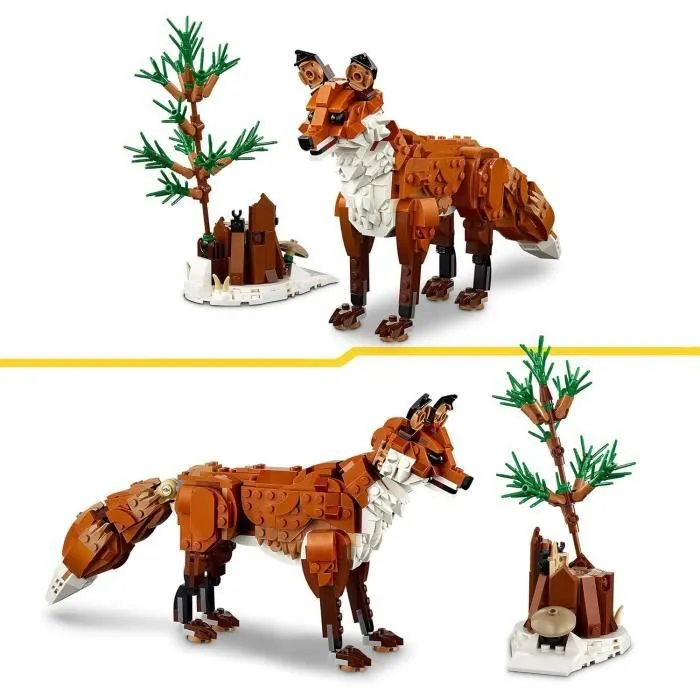 Jouet - LEGO - 31154 - Renard Roux - 3-en-1 - Animaux de la Forêt-2