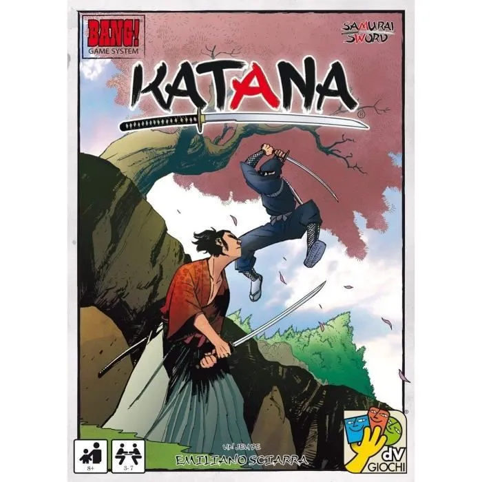 dV Giochi | Katana | Jeu de société | À partir de 8 ans | 3 à 7 joueurs | 20 à 40 minutes-1