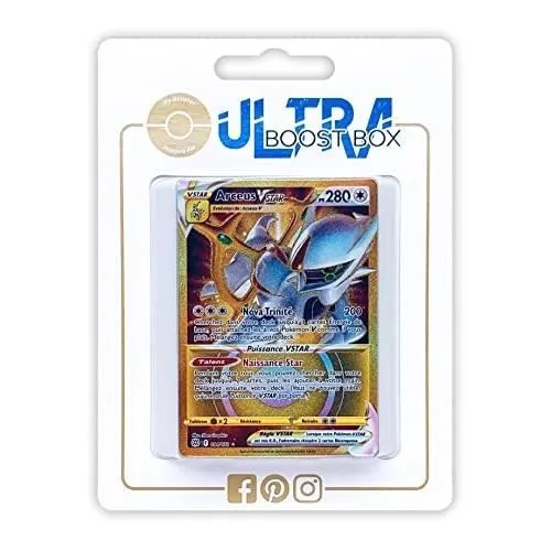 Coffret ARCEUS VSTAR 184-172 SECRETE GOLD - ULTRABOOST X EPEE ET BOUCLIER 9 - Jeu de cartes Pokémon pour enfants-0