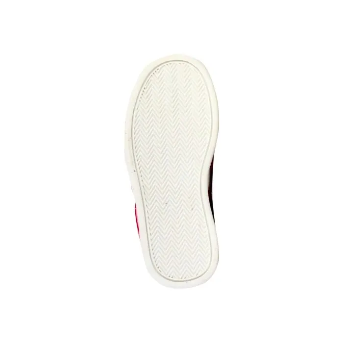 Baskets bébé - VICTORIA - Fucsia - Textile - Scratch - Plat-5