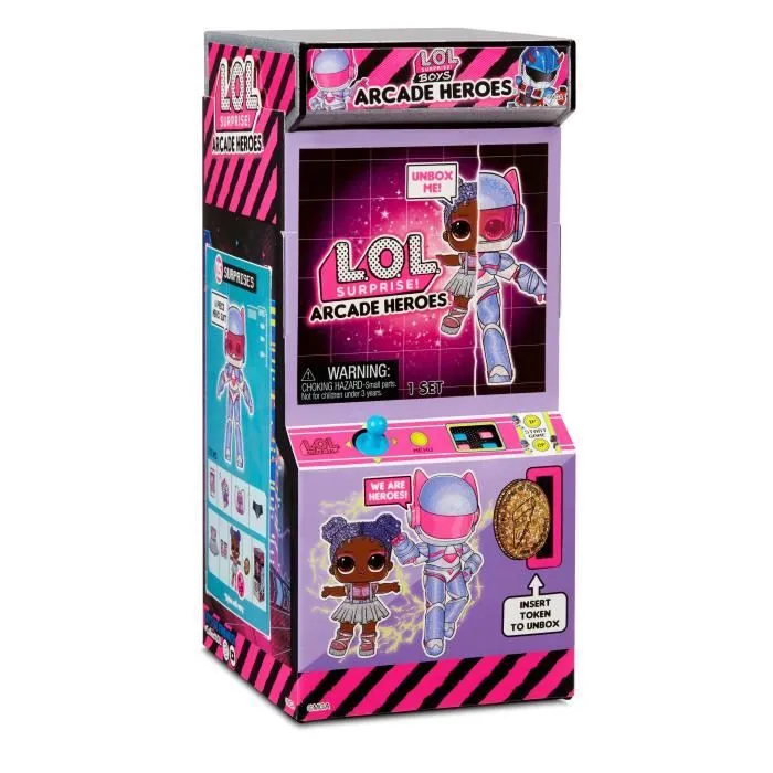 L.O.L. Surprise - Boys Arcade Heroes - Mini Poupée Garçon - 7,5cm - Modèle Aléatoire à Collectionner-2