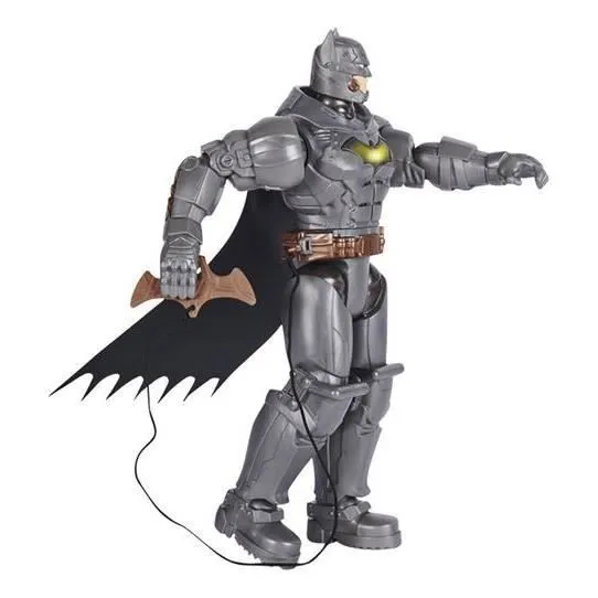 Figurine Batman Deluxe 30 cm - SPIN MASTER - DC Comics - Gris - Enfant-3