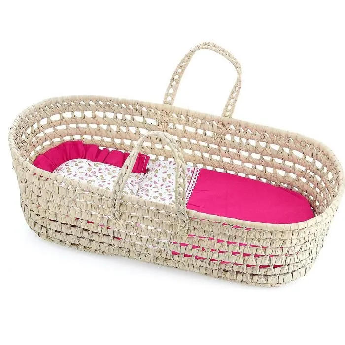 Petitcollin - Couffin poupée 50 cm Diabolo Grenadine - VILAC-1