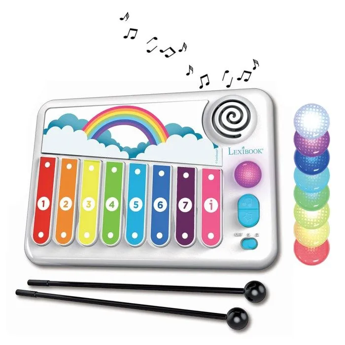 XYLO-FUN Xylophone avec Apprentissage Lumineux de la Musique-3
