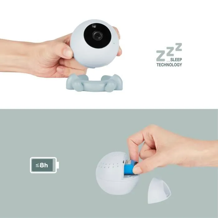 Babymoov Caméra additionnelle pour Babyphone Caméra YOO Roll-3