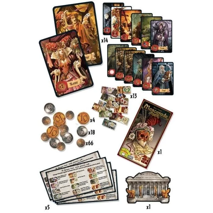 ASMODEE - Mascarade - Jeu de société-1