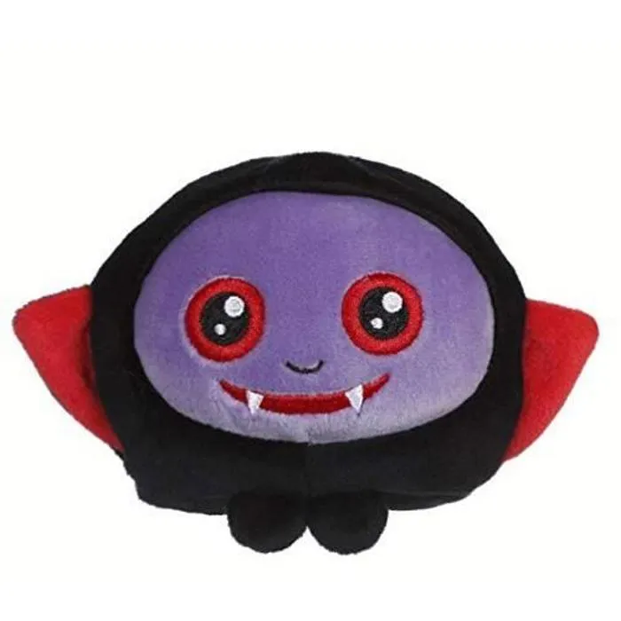Peluche Squishimals Halloween Vampire Gipsy Toys - 10 cm - Rouge, Violet & Noir-0