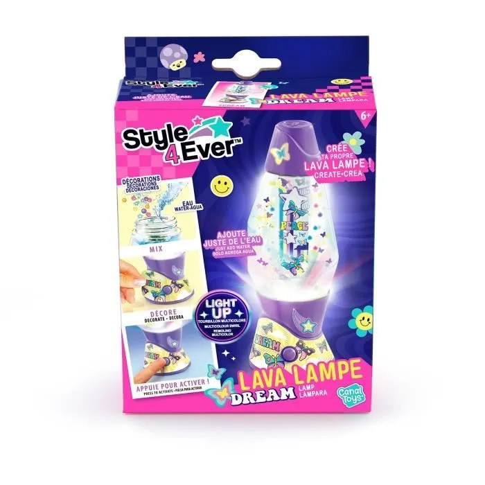 Mini Lava Lampe DIY - CANAL TOYS - STYLE 4 EVER - OFG 234 - Rose - Multicolore - Enfant-6