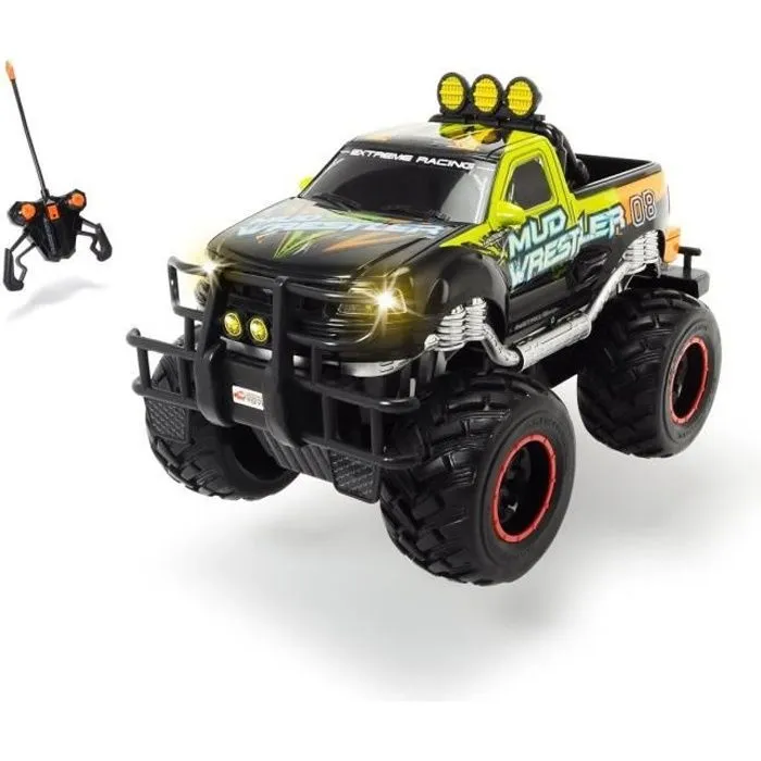 Dickie Jouet de 201119455 – Monster Truck RC Ford F150 Mud Wrestler Ready To Run-0