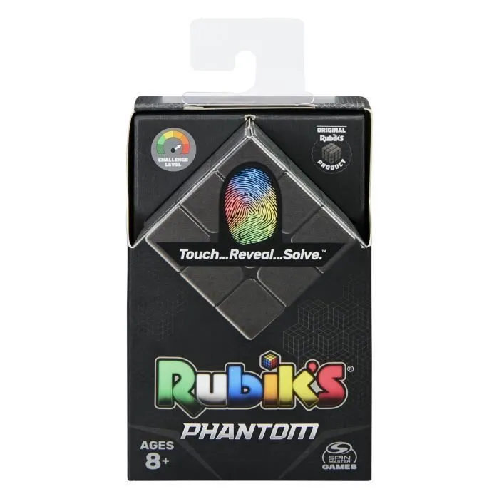 Rubik's Cube 3x3 Phantom - Rubik's - Jeu de réflexion - Couleurs révélées par la chaleur des mains-4