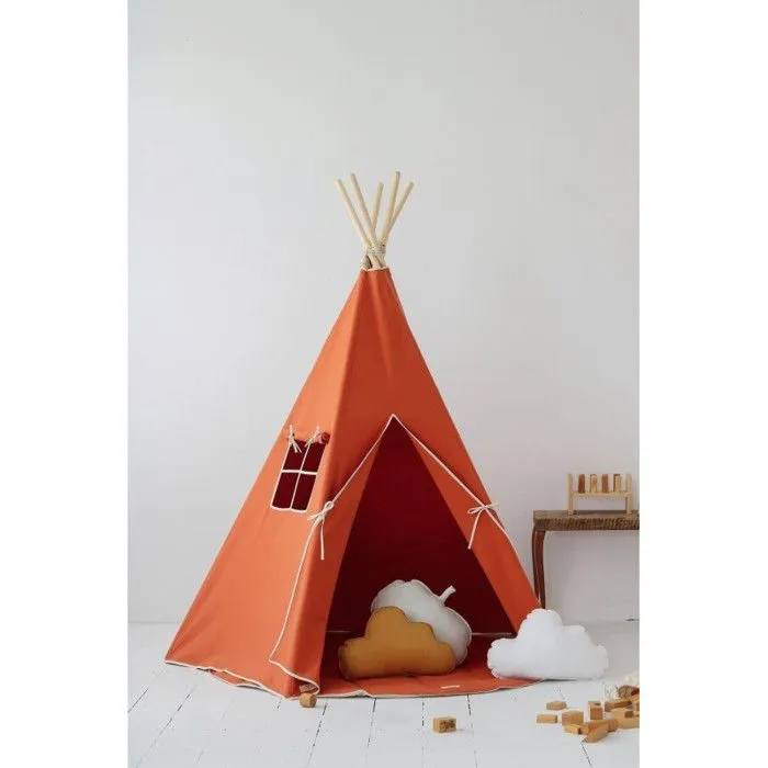 Ensemble tipi et tapis enfant Moi Mili "Renard roux" - renard roux - TU-2