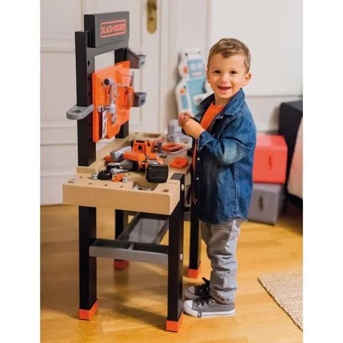 Smoby Établi de jeu pour enfants BLACK+DECKER-0