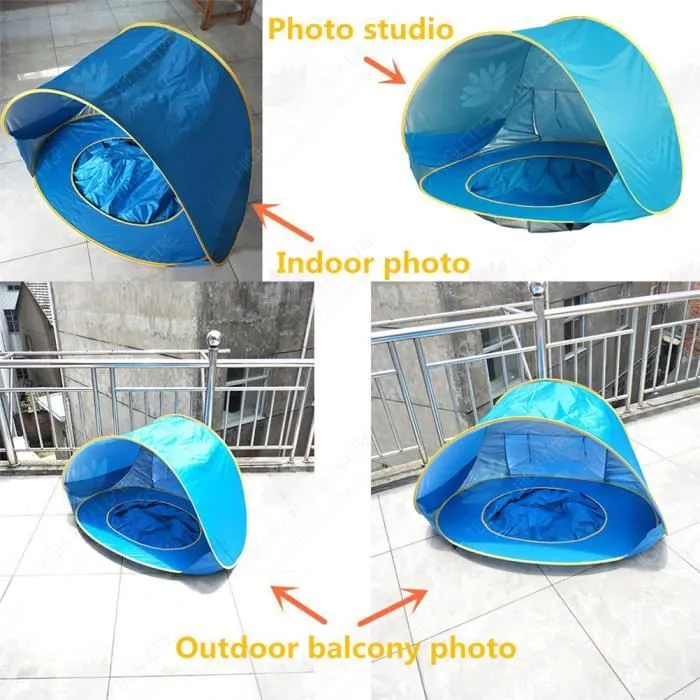 Tente de plage pour bébé anti-UV pliable avec stockage et ouverture rapide - HTBE®-3