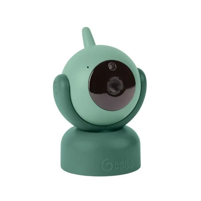 Babymoov Caméra Additionnelle pour Babyphone YOO Twist - Emissions d'ondes réduites - Mode VOX - Portée 300m - Garantie à vie-0