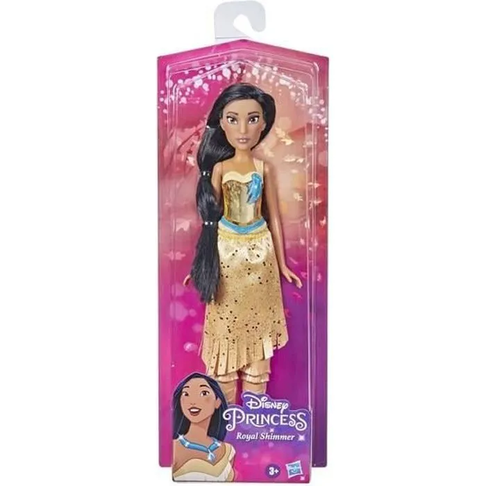 DISNEY PRINCESSES - Poussière d'étoiles - Poupée Pocahontas avec jupe et accessoires - jouet pour enfants - à partir de 3 ans-0