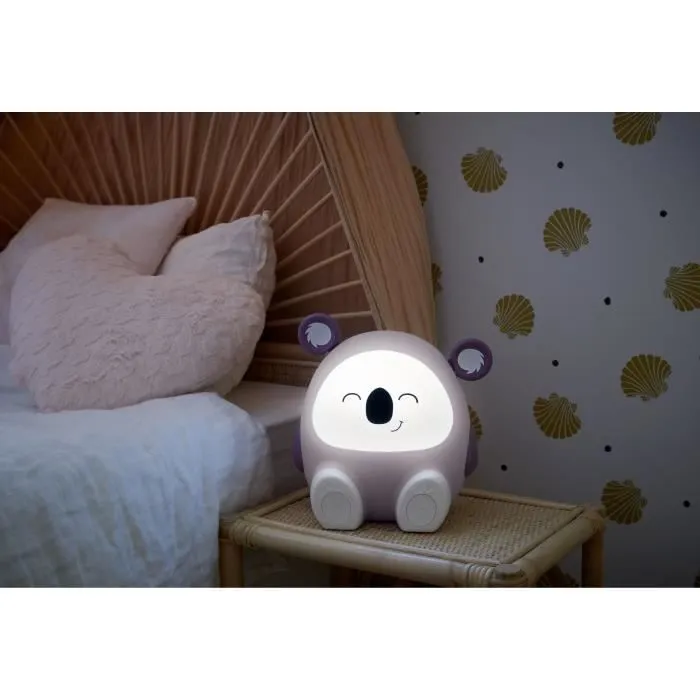Enceinte lumineuse & veilleuse - BIGBEN - Koala - Bluetooth 5.0, 15W, Veilleuse réglable, Minuterie, Batterie USB-C-6