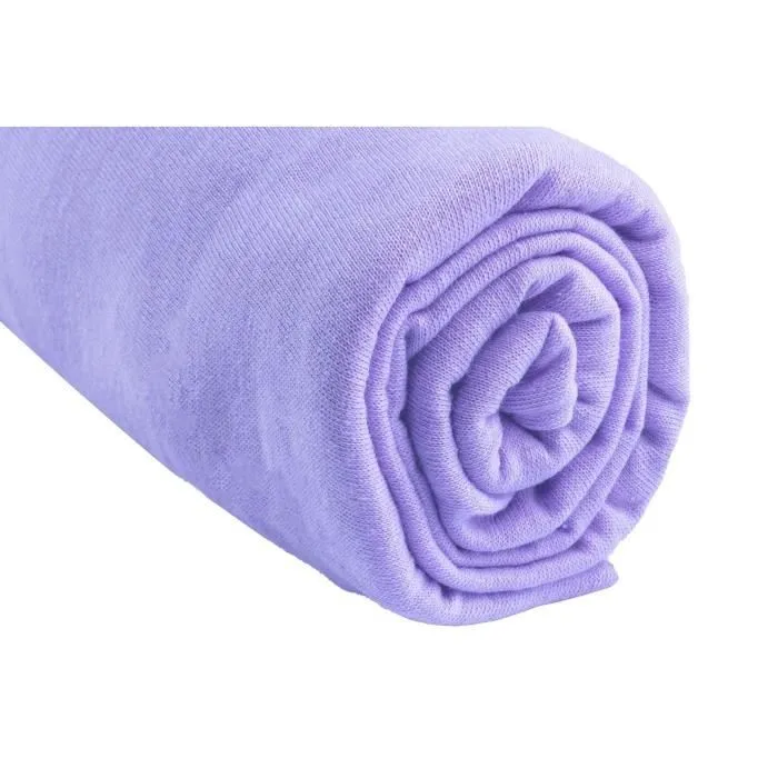 Lot de 3 Draps housse en jersey coton pour lit berceau 40x80 - EASY DORT - Rose Blanc Parme-3