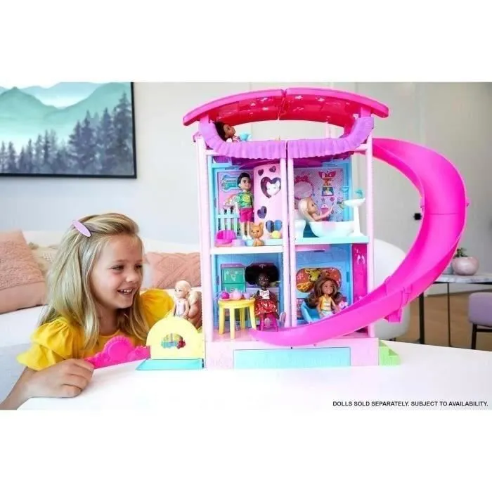 MATTEL L'incroyable Maison de Chelsea et ses animaux Barbie®, 50 cm-2
