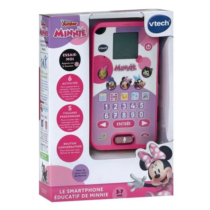 Vtech - smartphone éducatif de Minnie-3