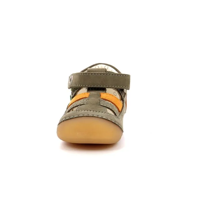 KICKERS Salomés Sushy Kaki orange-4