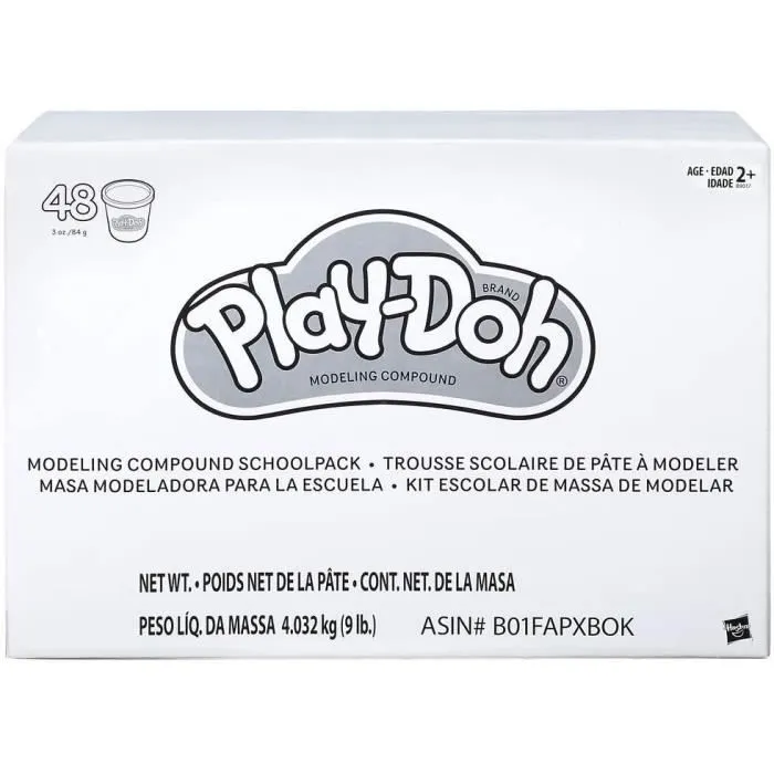 PLAY-DOH - Coffret Ecole - 48 pots de pâte à modeler - Enfant - Mixte - A partir de 24 mois-3