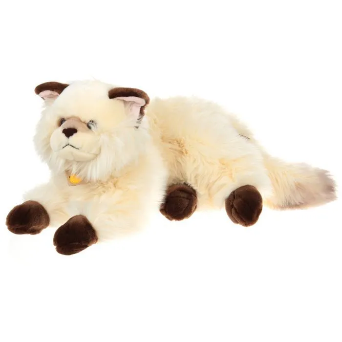 Plush&Cie Chat Siamois Gaudy 40cm-1