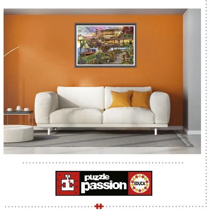 PROMENADE ITALIENNE - Puzzle de 1500 pièces-3