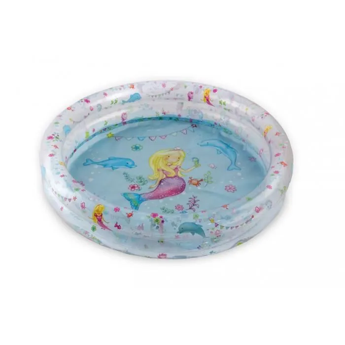 Poupée gonflable HELESS - Piscine Mermaid - Transparent - Pour enfant fille-1
