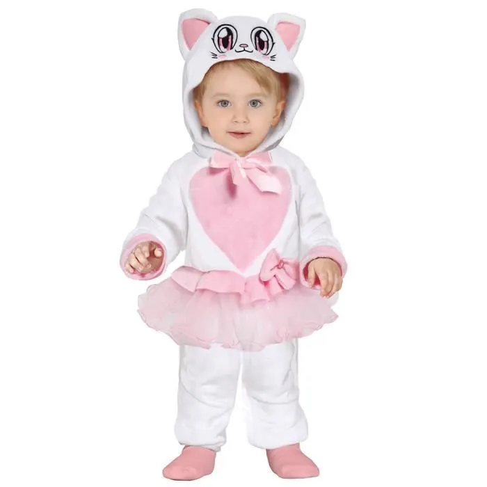 DÉGUISEMENT CHAT KAWAII TUTU CUR ROSE BÉBÉ-0