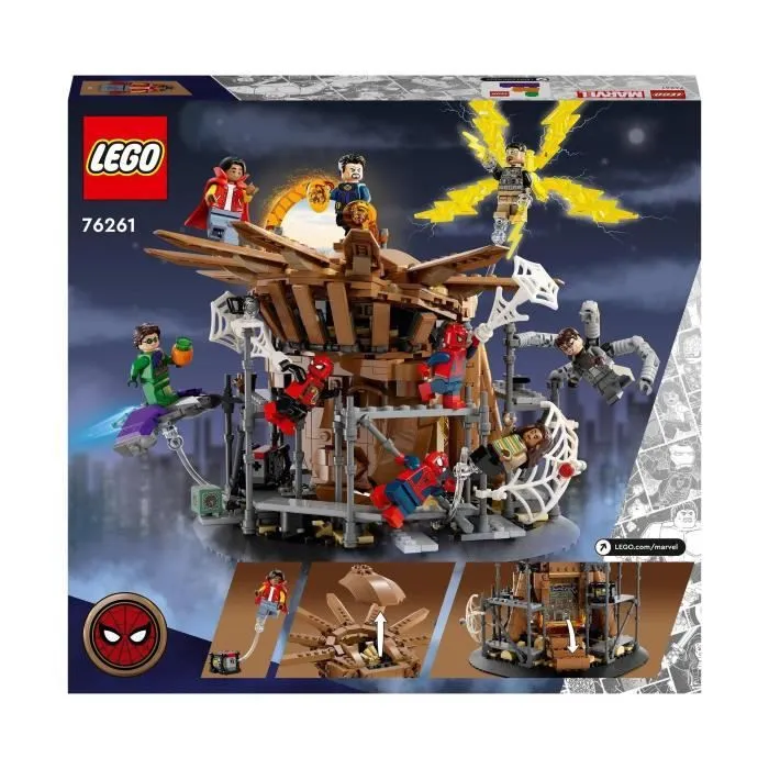 LEGO® Marvel 76261 Le Combat Final de Spider-Man : No Way Home, Jouet avec 3 Peter Parkers, Bouffon Vert, Electro-5