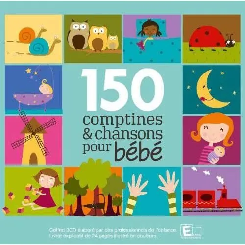 150 comptines pour bébé by Compilation (CD)
