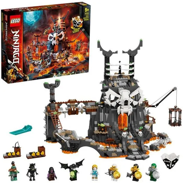 LEGO® NINJAGO® 71722 Le donjon du Sorcier du Crâne-0