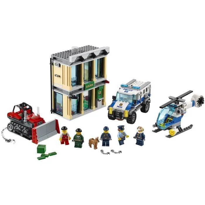 LEGO® City - Le Cambriolage de la Banque - 561 pièces-1