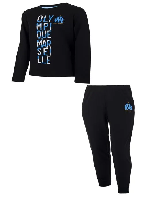 Pyjama enfant OM   Collection officielle OLYMPIQUE DE MARSEILLE-0
