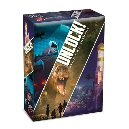 Jeu de société - ASMODEE - UNLOCK! EXOTIC ADVENTURES - Intérieur - Mixte - Jeu de plateau-2